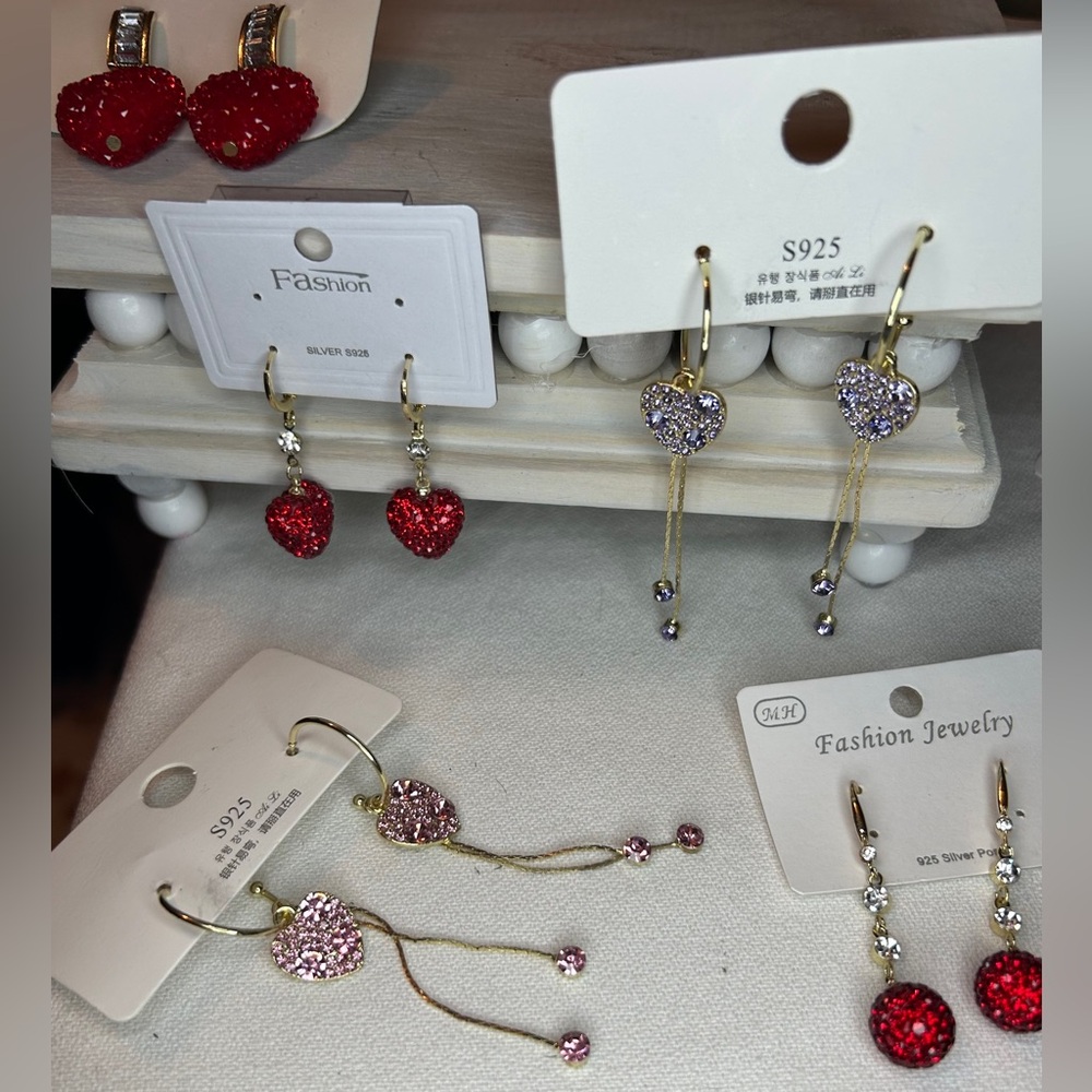 925 fashion gold and silver earrings. New bundle and save